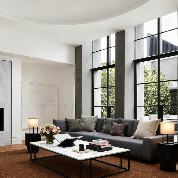 NomVerve Marble Coffee Table