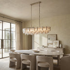 Nova Crystal Prism Linear Chandelier