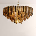 Nova Crystal Prism Round Chandelier