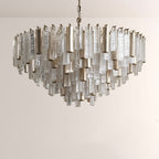 Nova Crystal Prism Round Chandelier