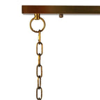 Ole Rectangle Chandelier Alabaster -kimoylights