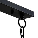 Ole Rectangle Chandelier Alabaster -kimoylights