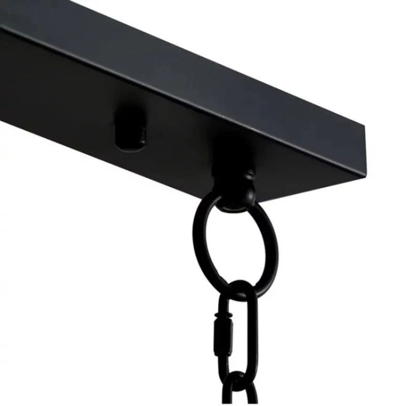 Ole Rectangle Chandelier Alabaster -kimoylights
