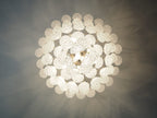 Murano Chandelier – Drop – 85 glasses – Transparent