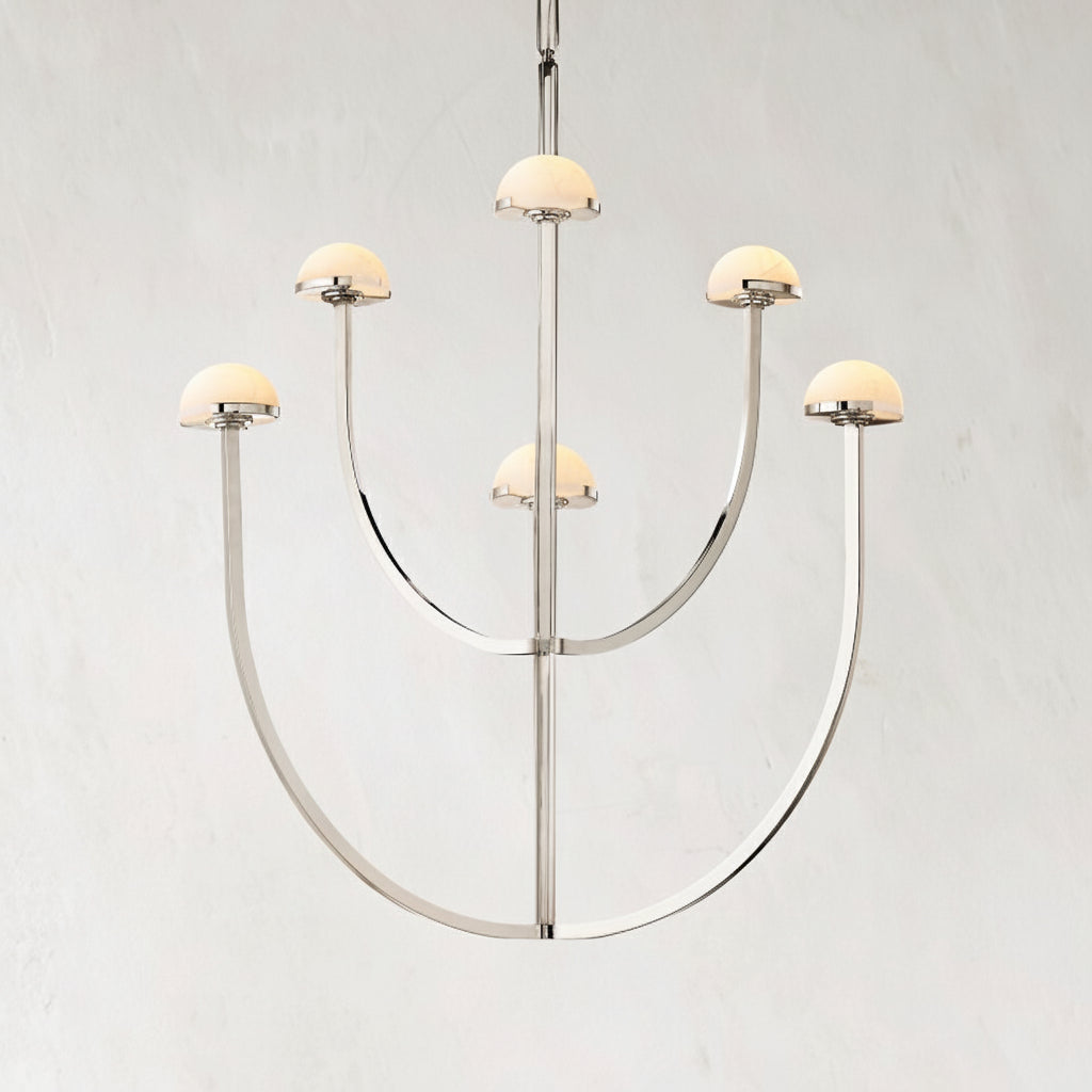 Pedra Round Chandelier 32" - kimoylights