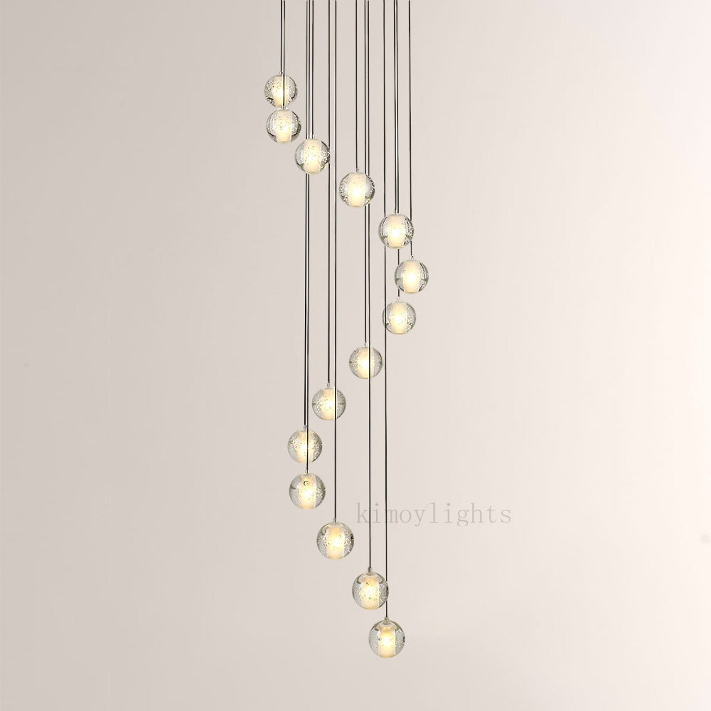 Pearl Ball Ceiling Chandelier 14 20 Light