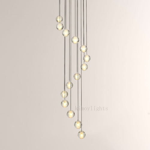 Pearl Ball Ceiling Chandelier 14 20 Light