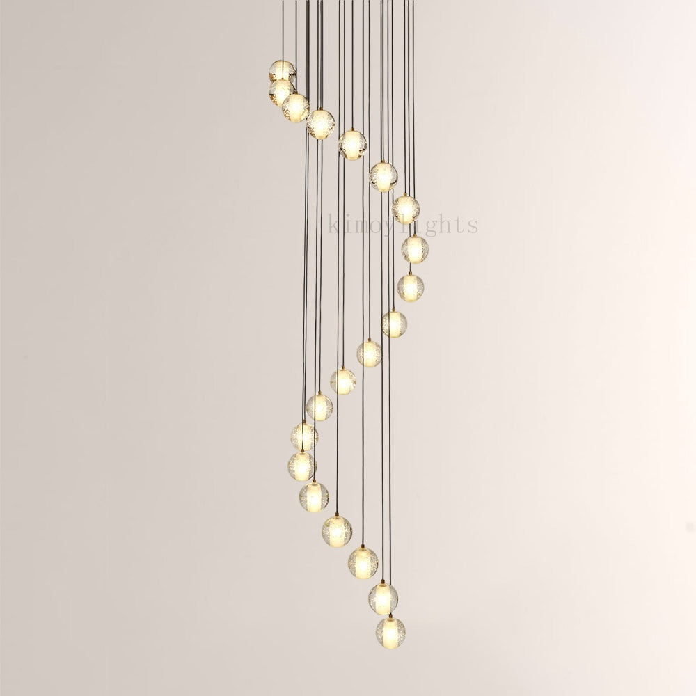 Pearl Ball Ceiling Chandelier 14 20 Light