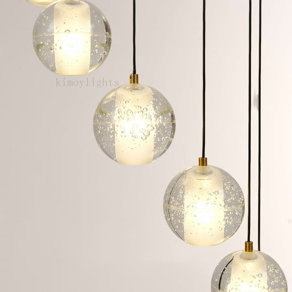 Pearl Ball Ceiling Chandelier 14 20 Light