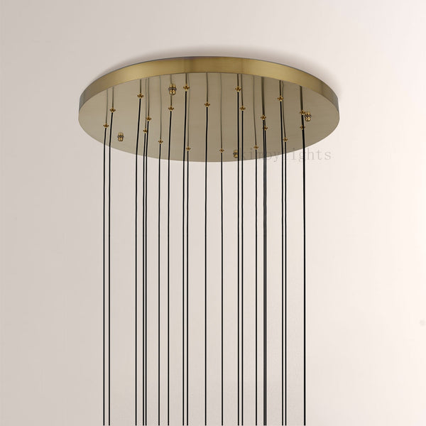 Pearl Ball Ceiling Chandelier 14 20 Light