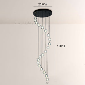 Pearl Ball Ceiling Chandelier 14 20 Light