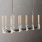 Cannele Glass Linear Chandelier 55''