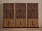 Piermont Modular Reeded Cabinet for Media Storage
