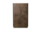 Polson Burl Wood Rounded Storage Cabinet