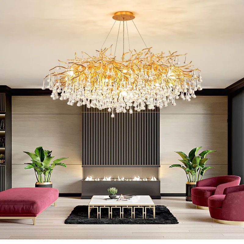 Rain Living Room Branch Chandelier  -kimoylights