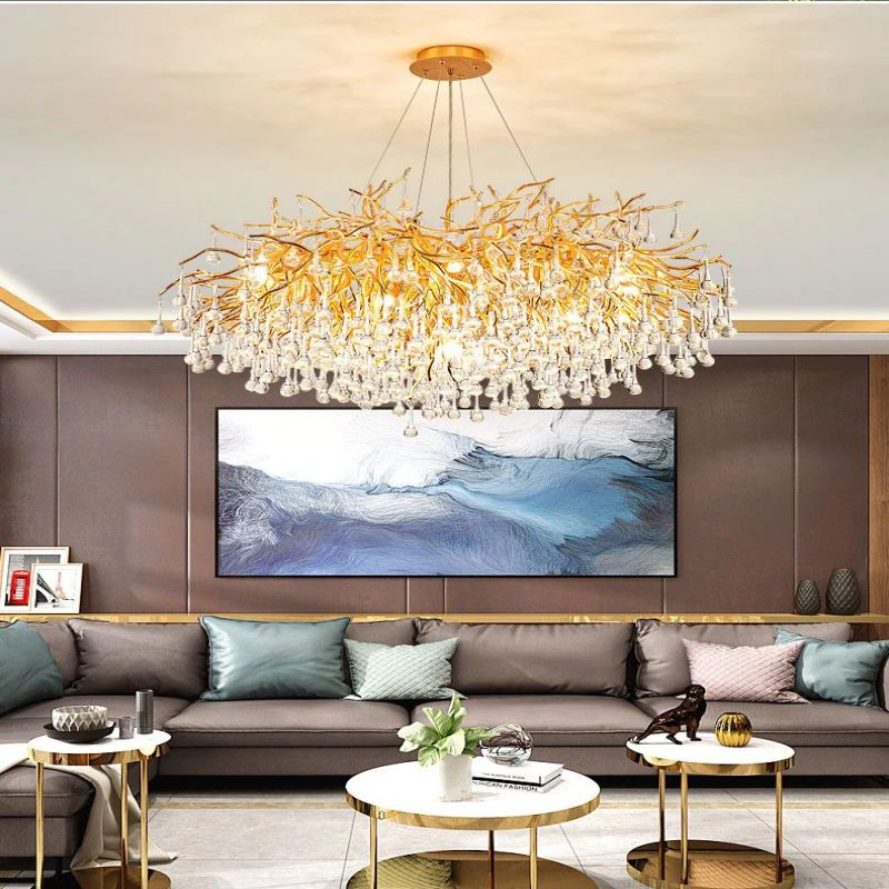 Rain Living Room Branch Chandelier  -kimoylights