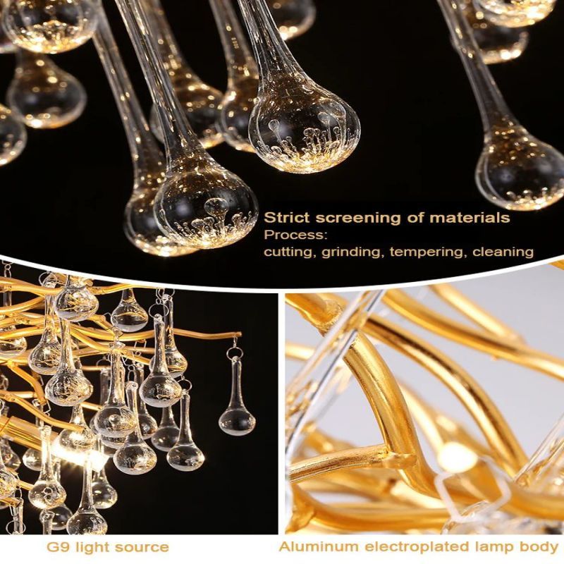 Rain Dining Room Branch Chandelier -kimoylights