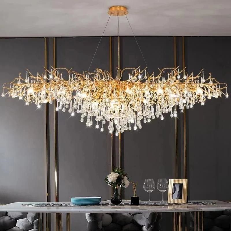 Rain Dining Room Branch Chandelier -kimoylights