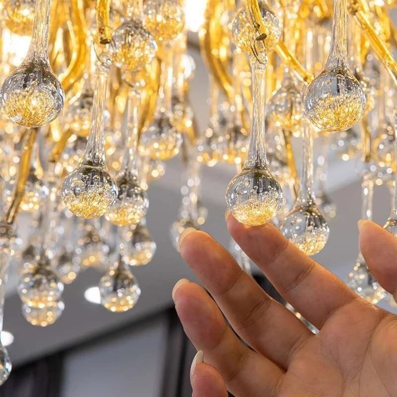 Rain Dining Room Branch Chandelier -kimoylights