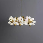 Pretty Grape Circle Branch Chandelier - kimoylights
