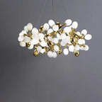 Pretty Grape Circle Branch Chandelier - kimoylights