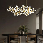 Pretty Grape Horizontal Branch Chandelier -kimoylights