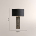 Pyrite Mosaic Table Lamp