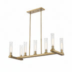 Quinton Linear Chandelier 44"W 56"W - kimoylights