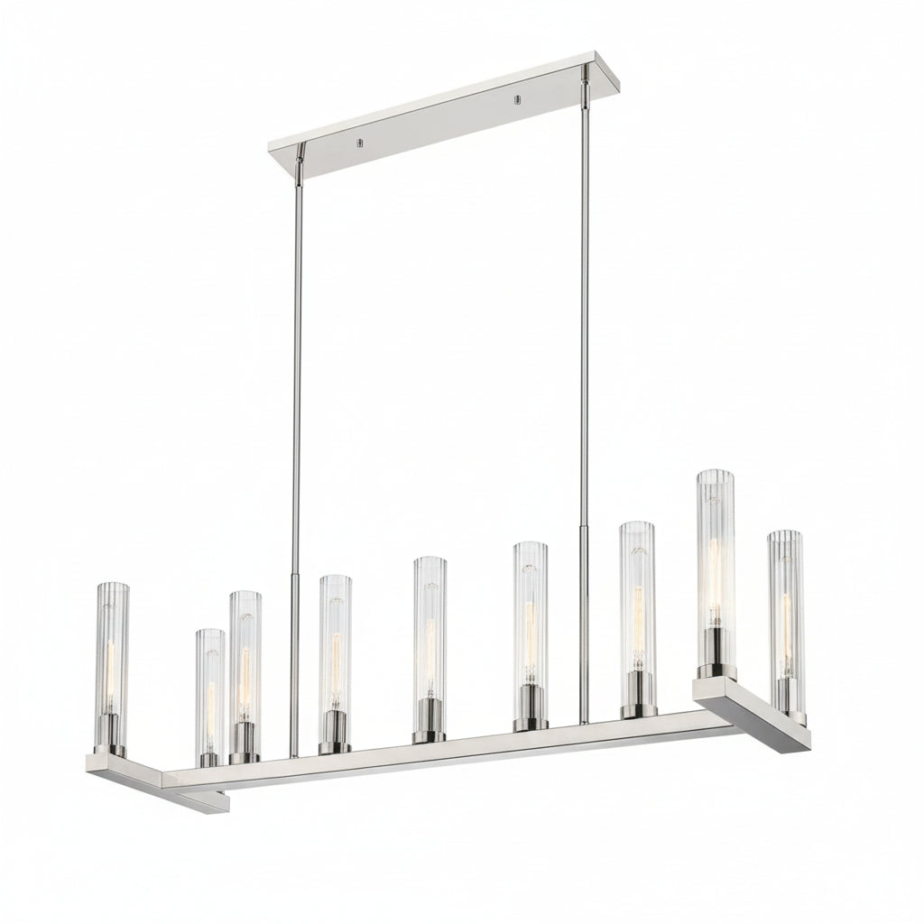 Quinton Linear Chandelier 44"W 56"W - kimoylights