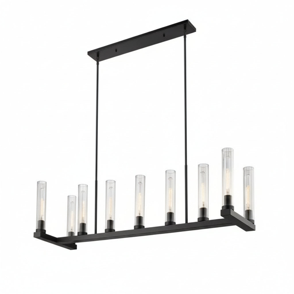 Quinton Linear Chandelier 44"W 56"W - kimoylights
