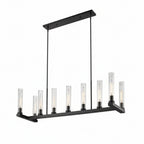 Quinton Linear Chandelier 44"W 56"W - kimoylights