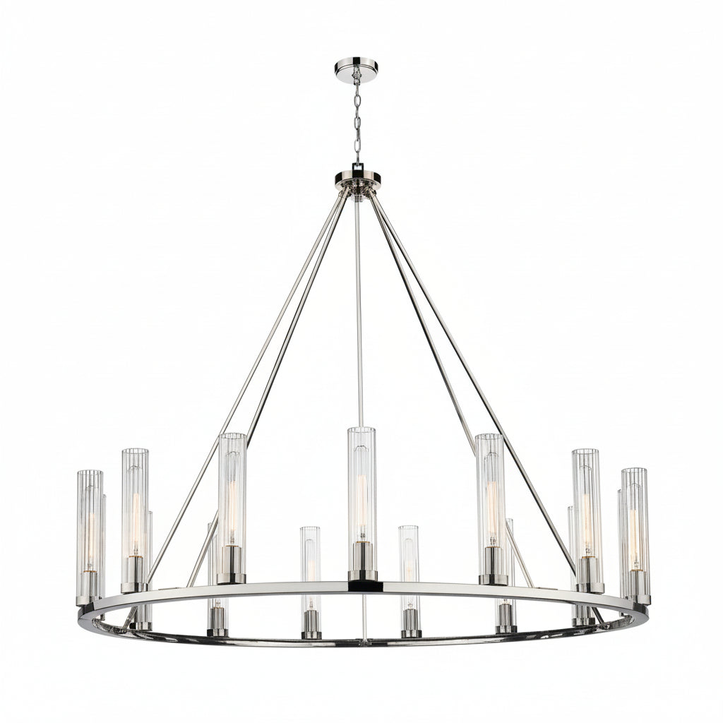Quinton Round Chandelier - KIMOYLIGHTS