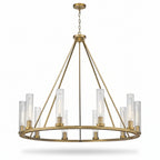 Quinton Round Chandelier - kimoylights
