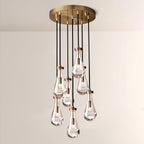 Raindrops Round Chandelier 18"