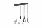 Raindrop Glass Linear Chandelier -kimoylights