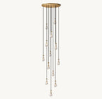 Raindrops Round Chandelier 36"