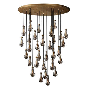 Raindrops Round Chandelier 60" - thebelacan