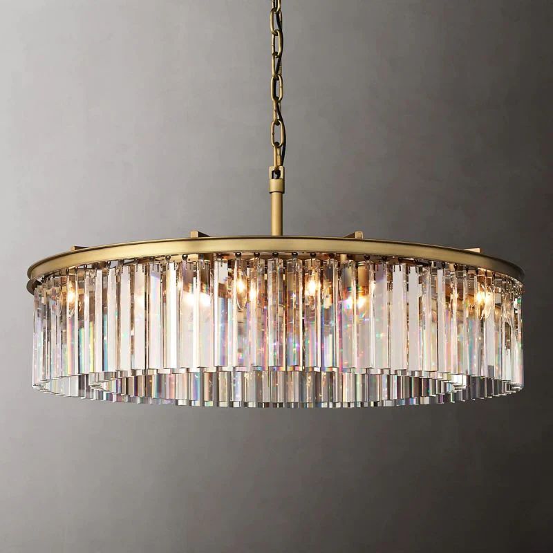 Raly Round Chandelier 32"D/42"D