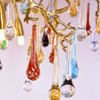 Ran Colorful Crystal Dining Branch Chandelier - kimoylights