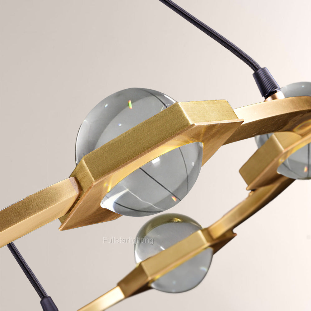 Genius Round Chandelier 48"