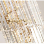 Rhea Golden Modern Crystal Chandelier  -kimoylights