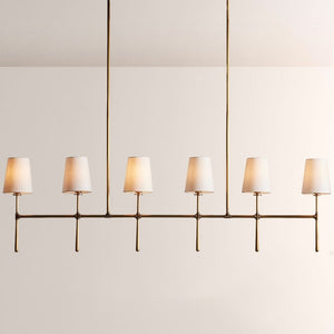 Rhoda Linear Chandelier 5/6 Light