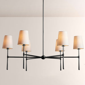 Rhoda Round Chandelier 4/6 Light