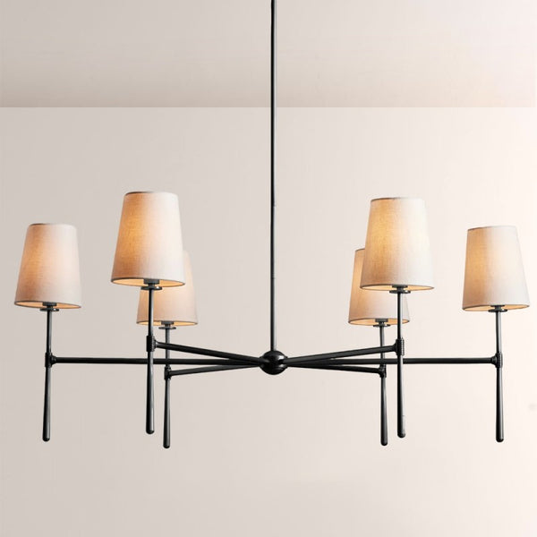 Rhoda Round Chandelier 4/6 Light