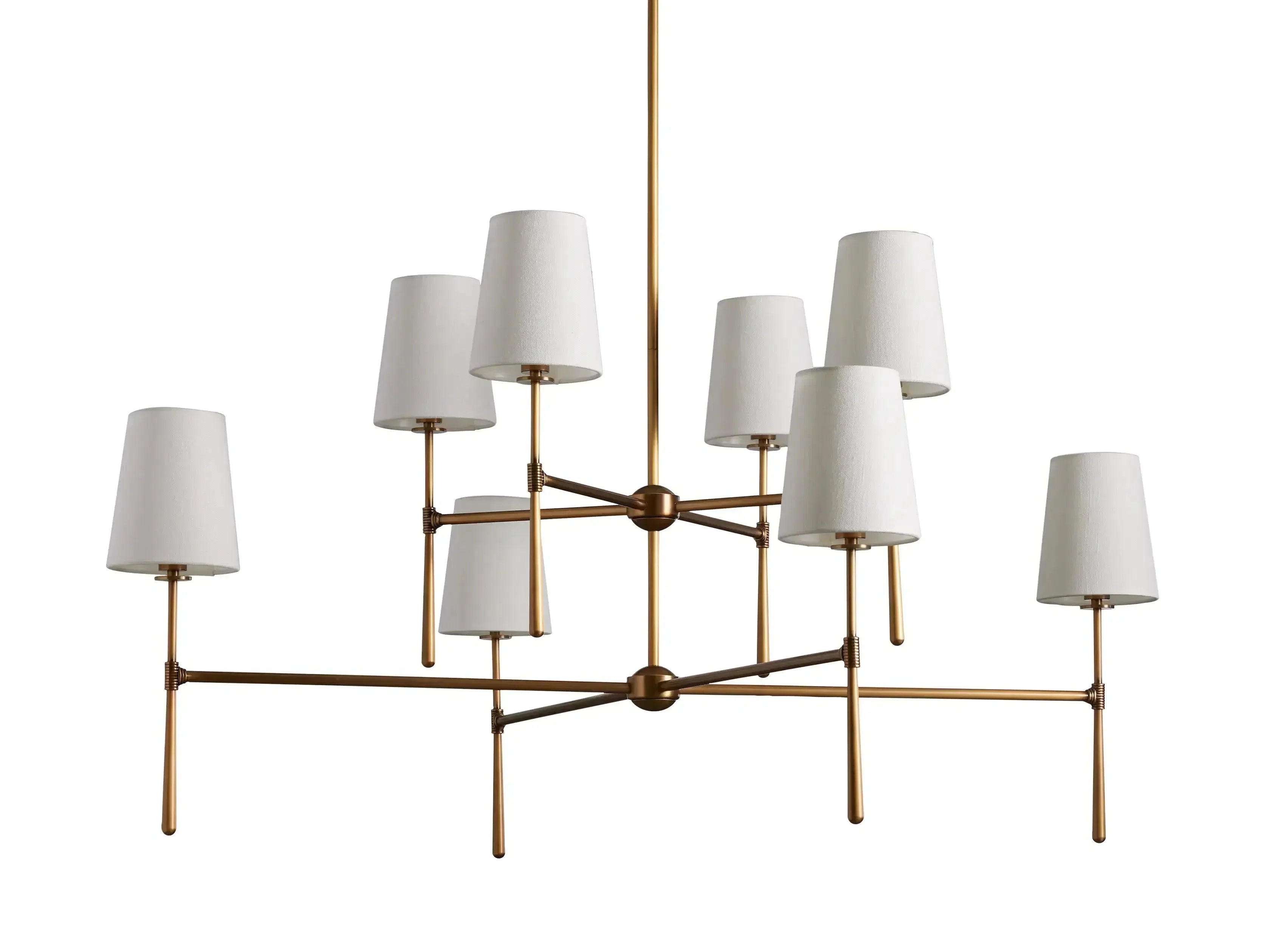 Rhodes 2-Tier Round Chandelier - thebelacan