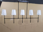 Rhodes Linear Chandelier 5 / 6 Light - thebelacan
