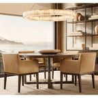 Richel Calcite Round Chandelier 31"40"60"