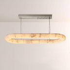 Rivage Lisse Oval Chandelier 74″W - kimoylights