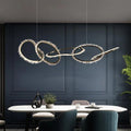 Rock Crystal Irregular Round Chandelier - kimoylights