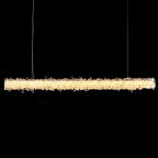 Rock Crystal Linear Chandelier - kimoylights